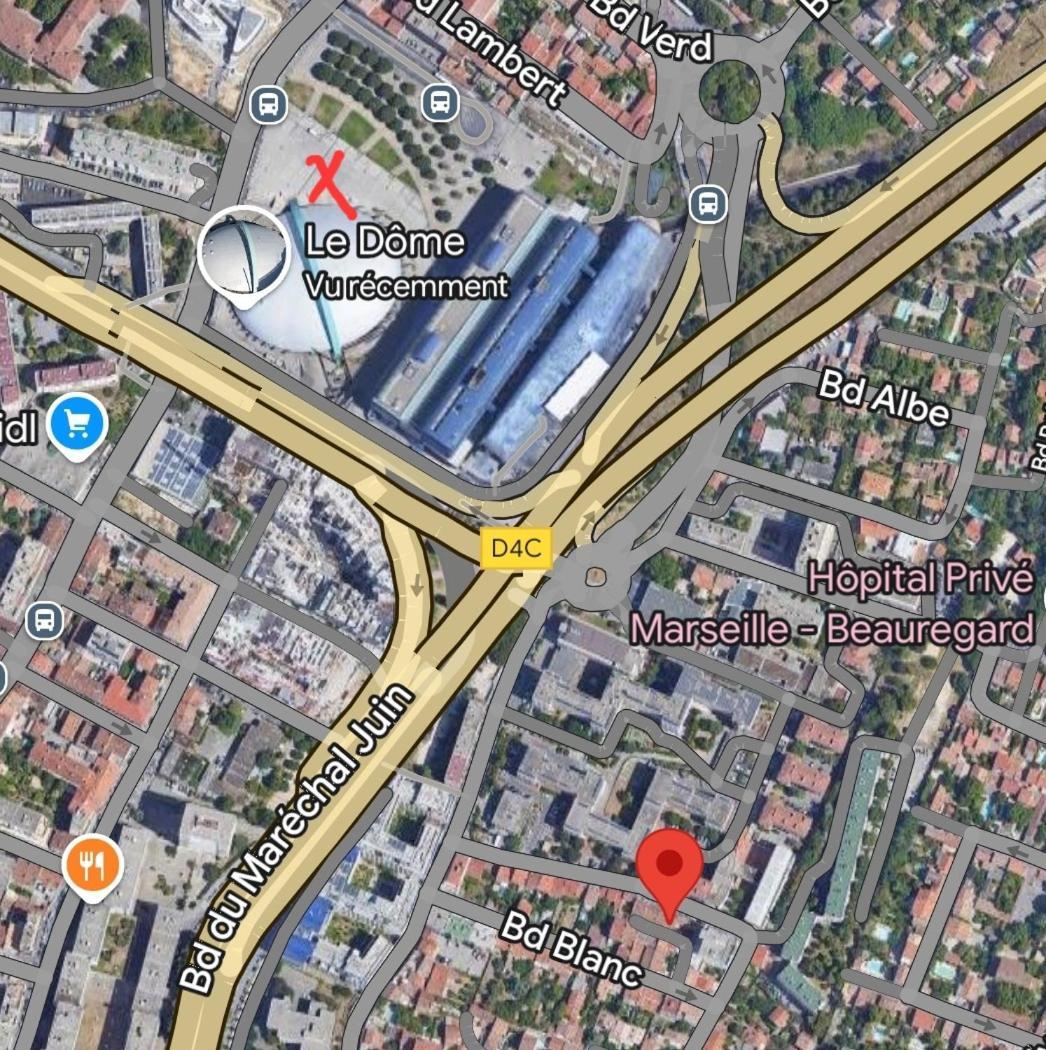 T2 Miroir Jardin Et Parking Prive Apartment Marseilles